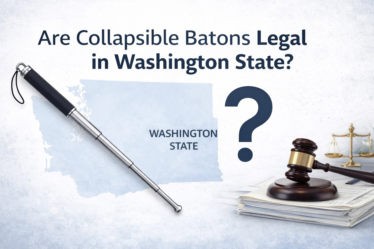 Are Collapsible Batons Legal In Washington State Legal Guide Image