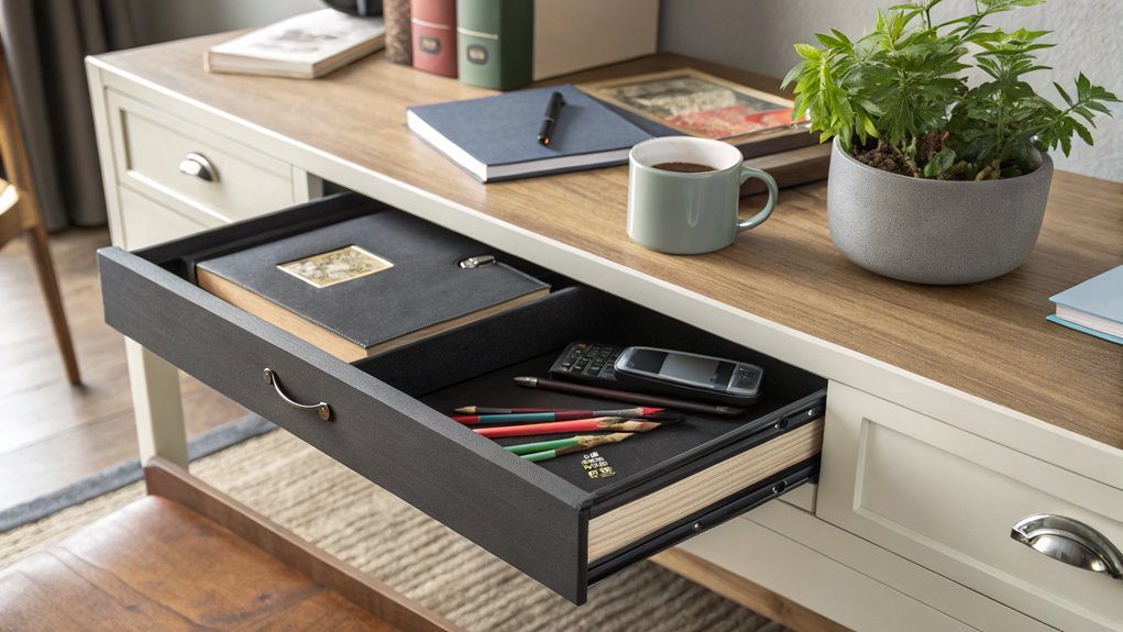 concealed storage for valuables