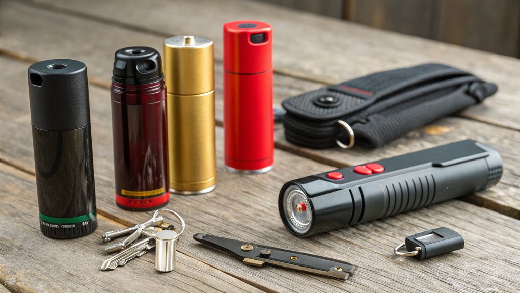 personal protection spray devices