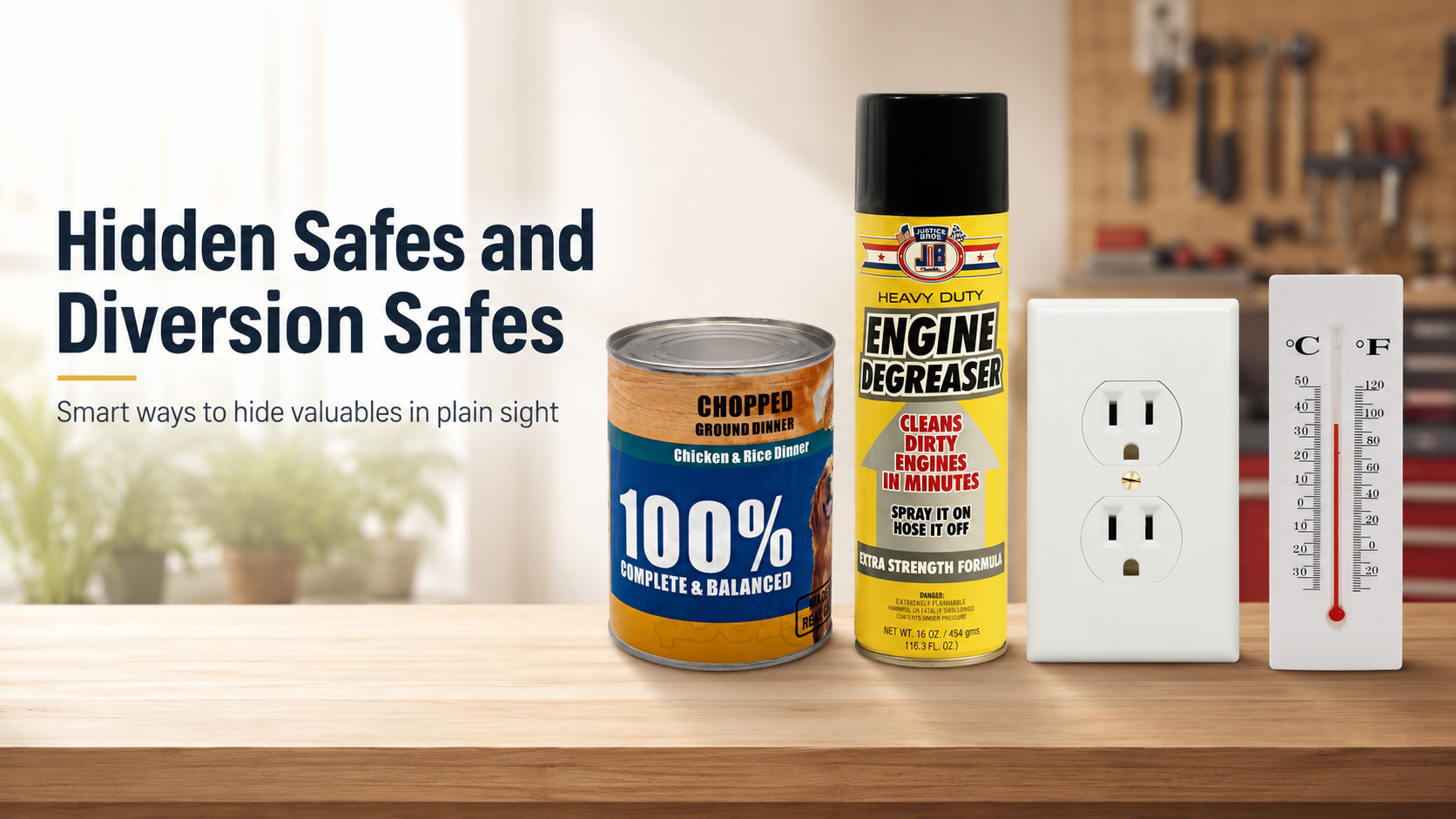 Hidden Safes and Diversion Safes Buyers Guide Banner